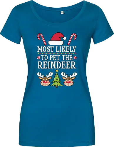 Most likely to pet the reindeer