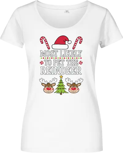 Most likely to pet the reindeer