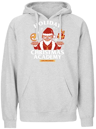 xmas academy  - xmas, christmas, santaclaus, cool, holiday, rich, holy, beautiful - Fairtrade Hoodie