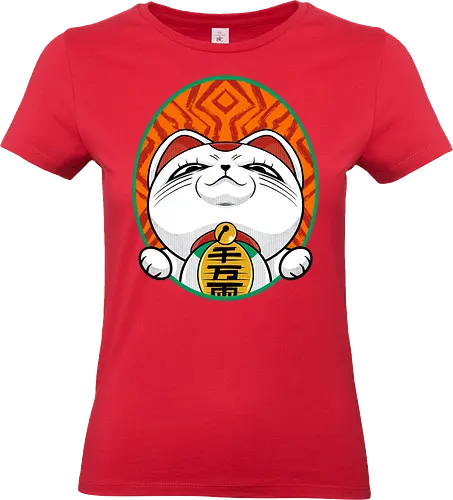 turbo cat  - cat, animal, cute, funny, shape, catlover, fun, luckycat - Standard T-Shirt (Women)