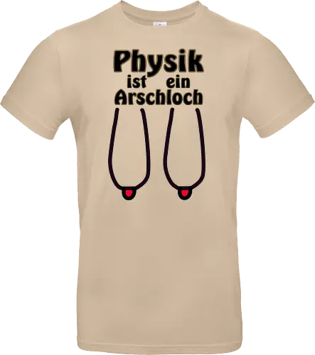 Physik ist ein Arschloch (Hängebrüste, Hängetitten) Hell