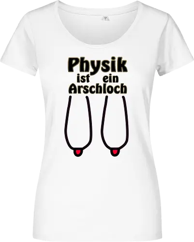 Physik ist ein Arschloch (Hängebrüste, Hängetitten) Hell