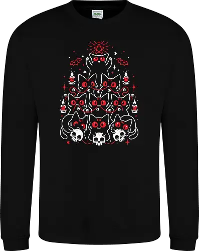 Gothic Christmas Kittens