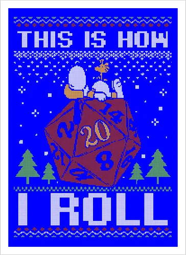 Ugly Sweater Beagle RPG