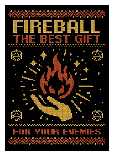 Ugly Sweater Fireball RPG 