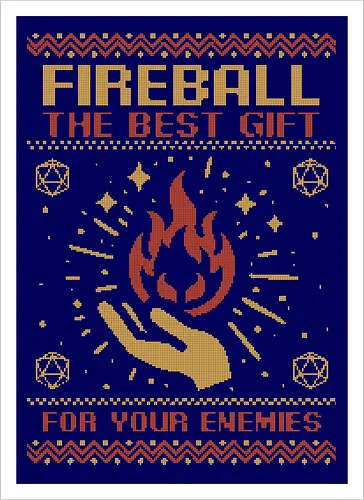 Ugly Sweater Fireball RPG 