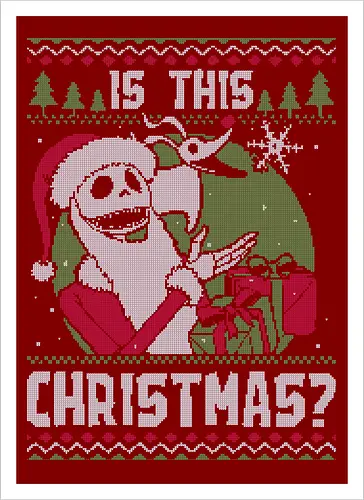 Ugly Sweater Skeleton Christmas