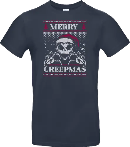 Ugly Sweater Creepy Christmas Skeleton