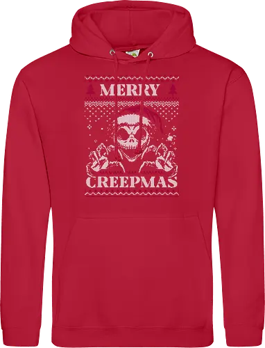 Ugly Sweater Creepy Christmas Skeleton