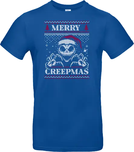Ugly Sweater Creepy Christmas Skeleton