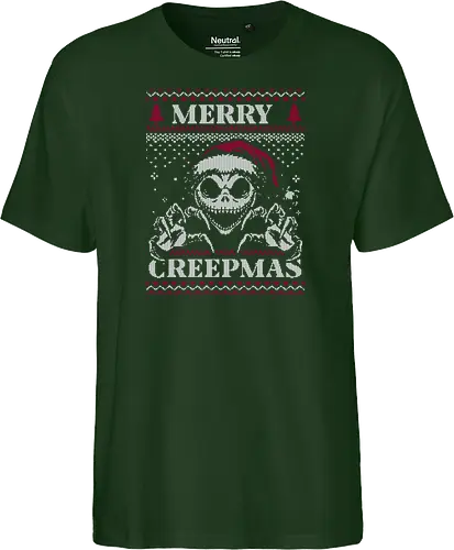 Ugly Sweater Creepy Christmas Skeleton