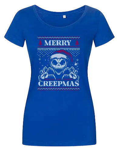 Ugly Sweater Creepy Christmas Skeleton
