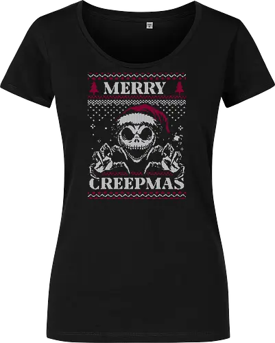 Ugly Sweater Creepy Christmas Skeleton