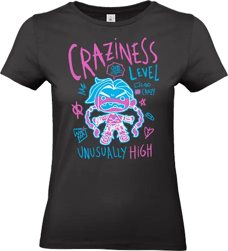Craziness Levels - arcane, Gaming - Standard T-Shirt (Women)