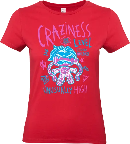 Craziness Levels - arcane, Gaming - Standard T-Shirt (Women)