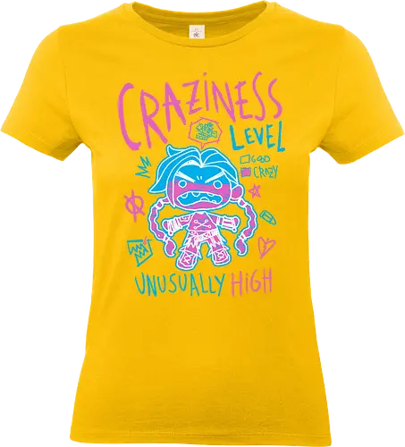 Craziness Levels - arcane, Gaming - Standard T-Shirt (Women)