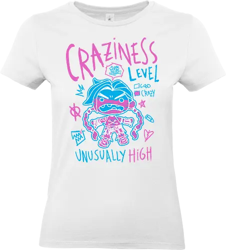 Craziness Levels - arcane, Gaming - Standard T-Shirt (Women)