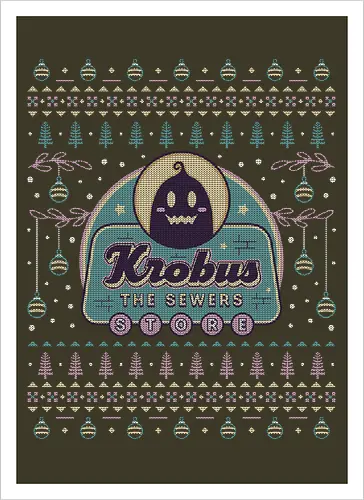 Krobus The Merchant Ugly Sweater