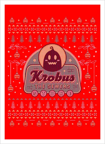 Krobus The Merchant Ugly Sweater