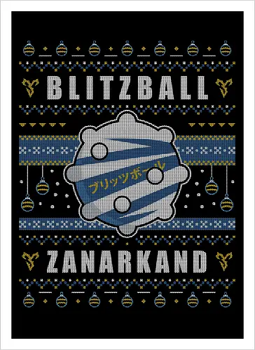 Blitzball Zanarkand Ugly Sweater