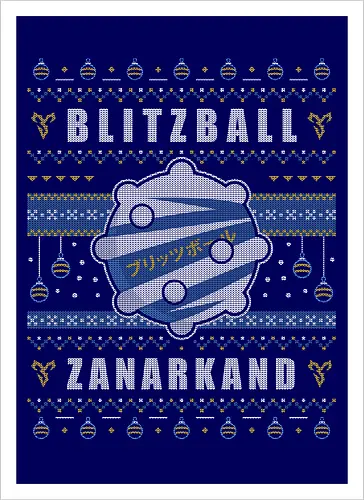Blitzball Zanarkand Ugly Sweater
