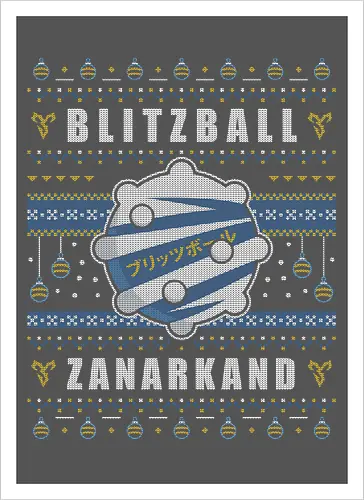 Blitzball Zanarkand Ugly Sweater