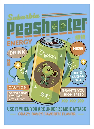 Peashooter Energy Drink