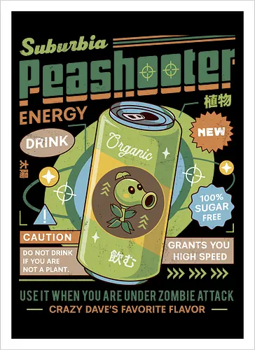 Peashooter Energy Drink