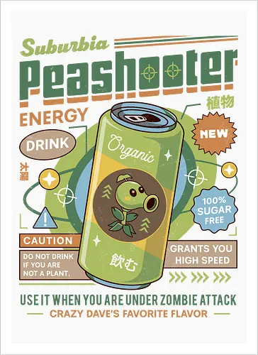 Peashooter Energy Drink