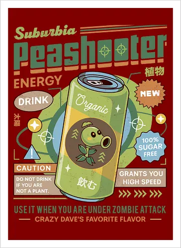 Peashooter Energy Drink