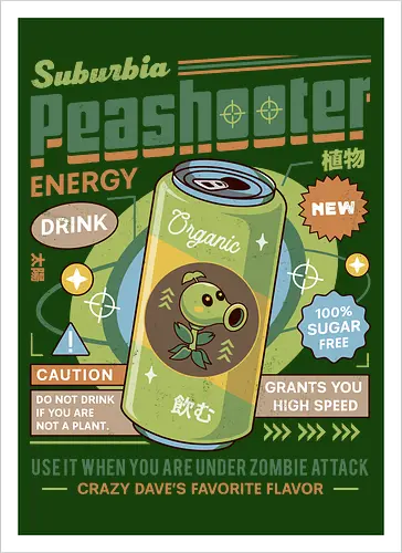Peashooter Energy Drink
