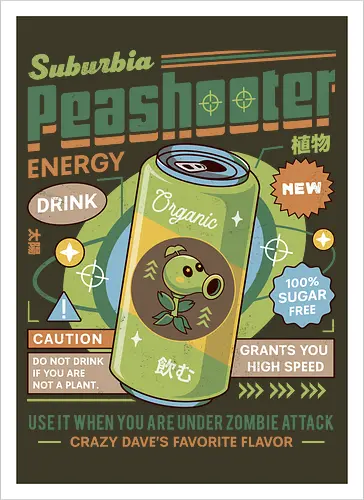 Peashooter Energy Drink