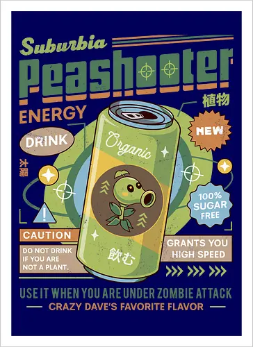 Peashooter Energy Drink