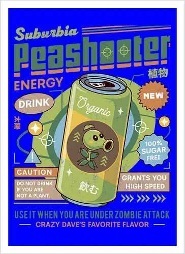 Peashooter Energy Drink
