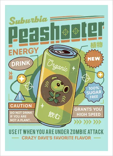 Peashooter Energy Drink