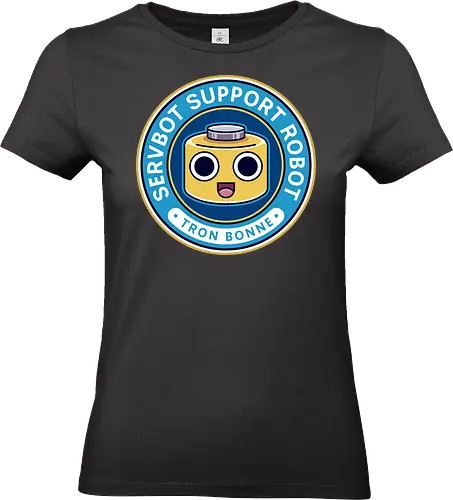 Servbot Emblem - mega, rising, frank west, zombrex, servbot, video game, gaming, gamer, survival horror, willamette parkview mall, biohazard, tron bonne - Standard T-Shirt (Women)