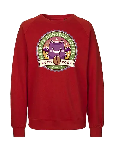 Geffen Dungeon Coffee - online, slime, mmorpg, jrpg, poring, angeling, deviling, deviruchi, ragnarok, geffen dungeon, gaming, video game, gamer - Fairtrade Sweatshirt
