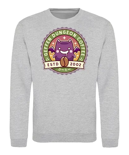 Geffen Dungeon Coffee - online, slime, mmorpg, jrpg, poring, angeling, deviling, deviruchi, ragnarok, geffen dungeon, gaming, video game, gamer - Sweatshirt