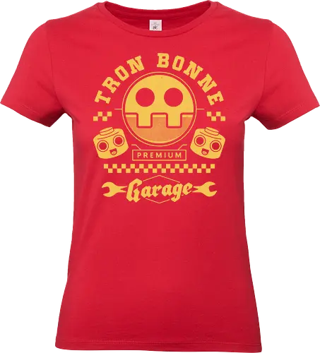 Tron Bonne Garage - mega, frank west, tron bonne, zombrex, servbot, video game, gaming, gamer, survival horror, willamette parkview mall, biohazard, megaman, garage - Standard T-Shirt (Women)