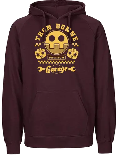 Tron Bonne Garage - mega, frank west, tron bonne, zombrex, servbot, video game, gaming, gamer, survival horror, willamette parkview mall, biohazard, megaman, garage - Fairtrade Hoodie