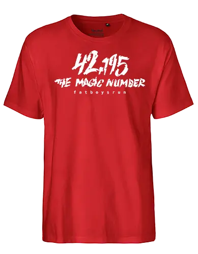 Fat Boys Run - 42 - laufen, laufcast, merchandise, fatboysrun, poComicast - Fairtrade T-Shirt