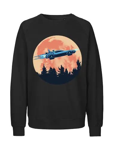 Sky Of The Future - Future, Delorean - Fairtrade Sweatshirt