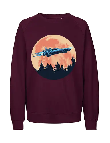 Sky Of The Future - Future, Delorean - Fairtrade Sweatshirt