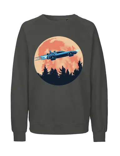 Sky Of The Future - Future, Delorean - Fairtrade Sweatshirt