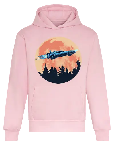 Sky Of The Future - Future, Delorean - Heavyweight Hoodie