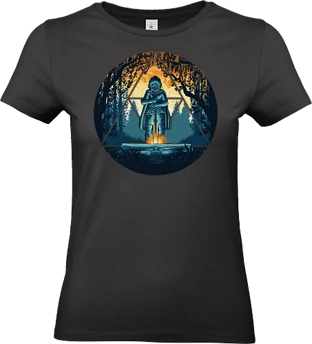 Sword in The Woods - Legend, Hero of Time, Master sword - Standard T-Shirt (Women)