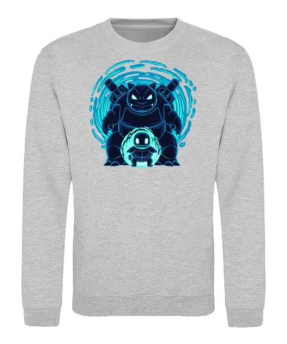 Water Type Shadow - Pocket, Starter, Blastoise - Sweatshirt