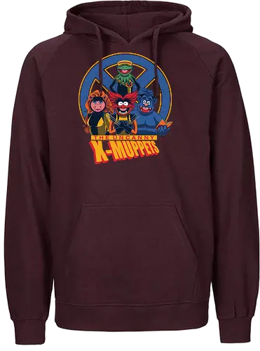 X-puppet - puppet, superhero - Fairtrade Hoodie