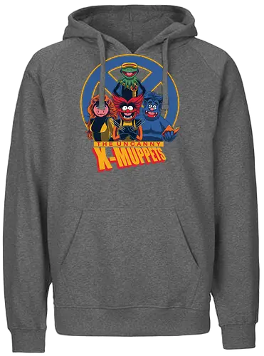 X-puppet - puppet, superhero - Fairtrade Hoodie