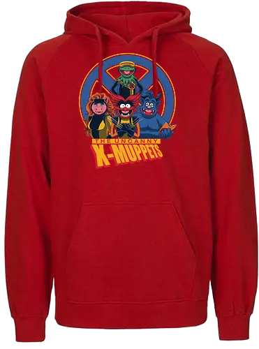X-puppet - puppet, superhero - Fairtrade Hoodie